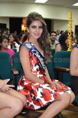 Inscripción de Alejandra Coello candidata a Reina de Ambato 2016
