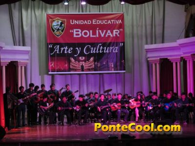 Pintura, arte, música y cultura Unidad Educativa Bolívar 2016
