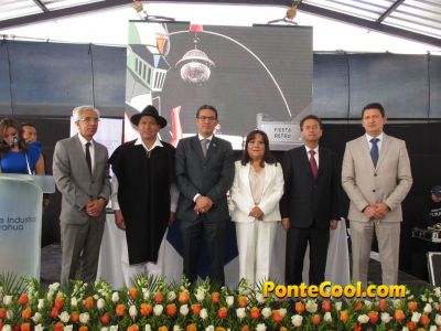 Inauguración de la Feria Internacional del Calzado FICCE 2019 en Ambato
