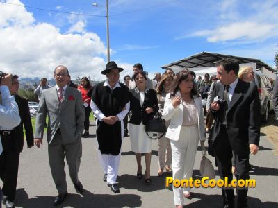 Inauguración de la Feria Internacional del Calzado FICCE 2019 en Ambato

