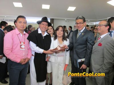 Inauguración de la Feria Internacional del Calzado FICCE 2019 en Ambato
